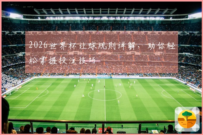 2026世界杯让球规则详解，助你轻松掌握投注技巧